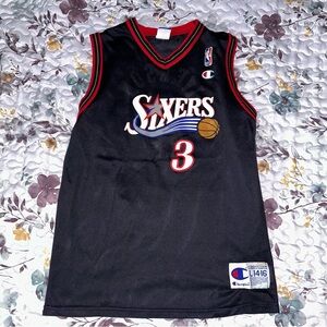 Youth Allen Iverson Authentic Champion Jersey